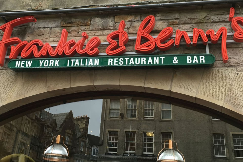 frankie and bennys nhs discount